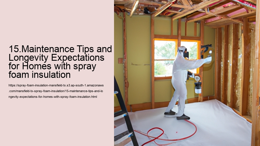 15.Maintenance Tips and Longevity Expectations for Homes with spray foam insulation