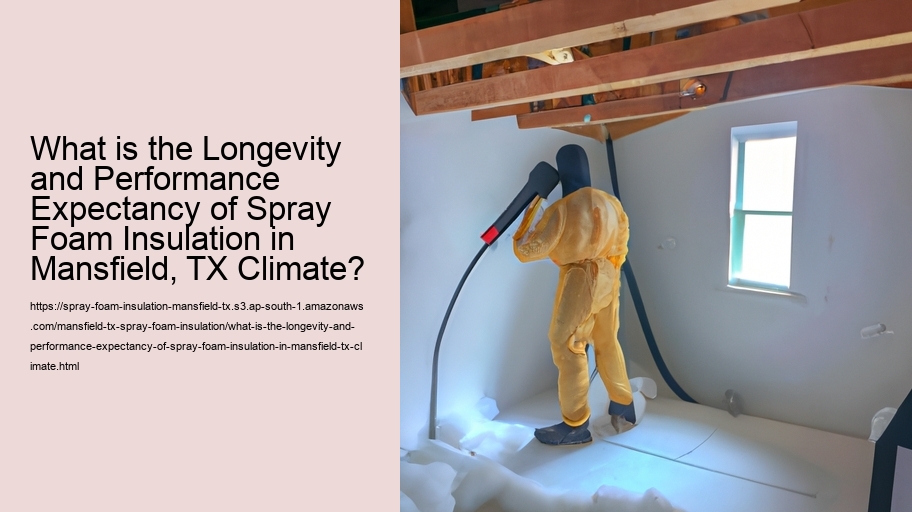 What is the Longevity and Performance Expectancy of Spray Foam Insulation in Mansfield, TX Climate?